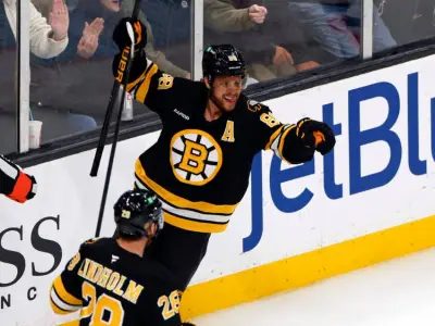 Slow start, but Bruins get a much-needed win over the Islanders
