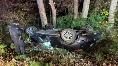 2 hospitalized after rollover crash in Halifax