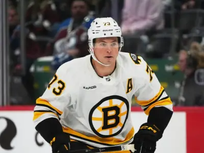Bruins’ Charlie McAvoy exits game after appearing to take a slap shot to the face