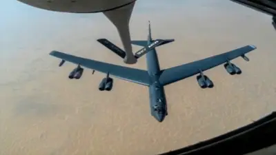 Air traffic controllers didn’t warn a B-52 bomber crew about a nearby airliner, the Air Force says