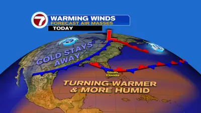 Turning Warmer and More Humid to Begin December