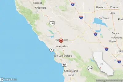 Earthquake: 4.1 quake strikes near Paso Robles