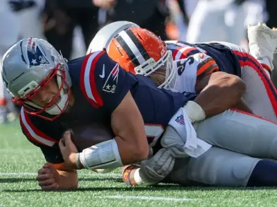 Drake Maye’s fearlessness in the face of pressure on display in win over Browns