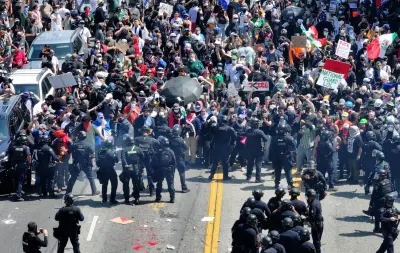 LA Protesters Aren’t Inviting Violent Authoritarianism, They’re Mobilizing to Stop It