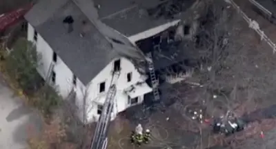 Crews battle flames in Keene, NH