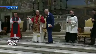 British royals pray with pope in historic step for churches and welcome respite from Epstein scandal