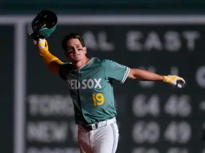 Roman Anthony’s walk-off single lifts Red Sox over Astros 2-1 in 10 innings
