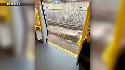 2 MBTA passengers plummet onto tracks when orange line train doors open before reaching platform