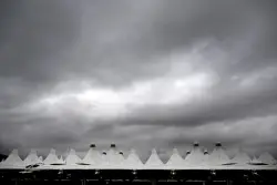 Thunderstorms trigger hundreds of flight delays at Denver International Airport