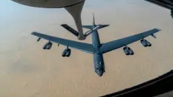 Air traffic controllers didn’t warn a B-52 bomber crew about a nearby airliner, the Air Force says