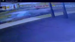 WATCH: Shocking surveillance video shows driver slam into parked cars in Holbrook