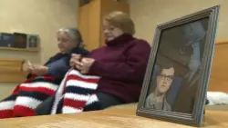 Mass. sisters honor brother’s memory by crocheting red, white, and blue prayer shawls for veterans