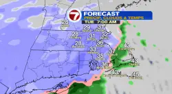 Two storms to impact Massachusetts next few days