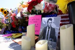 Students say Villa Park teacher took down Kirk memorial. Officials are investigating
