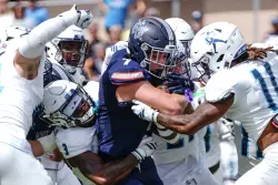 Colorado Mines weathers three delays, absence of top offensive weapon to roll past Washburn