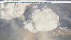 California fireworks warehouse catches fire, explodes