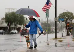 Storm of the season pounds Southern California as burn areas brace for mudslides, flooding