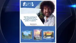 A happy circumstance: Bob Ross paintings sell for more than $600K to help public TV stations