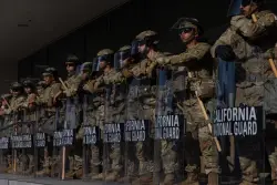 U.S. military asks Trump administration to return some National Guard troops to California command