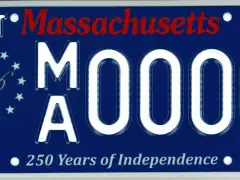 Here’s what to know about the state’s new commemorative 250th license plate