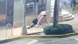 Surveillance video captures man savagely beating, robbing tourist in Miami Beach; suspect in custody