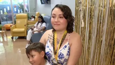 ‘I’m reborn again’: 27-year-old rings the bell to mark end of second cancer treatment in Fort Lauderdale